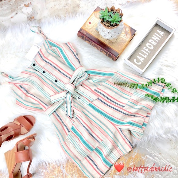 ⛔️ NOT FOR SALE - SPLENDID La Paz Twill Romper - Picture 2 of 4